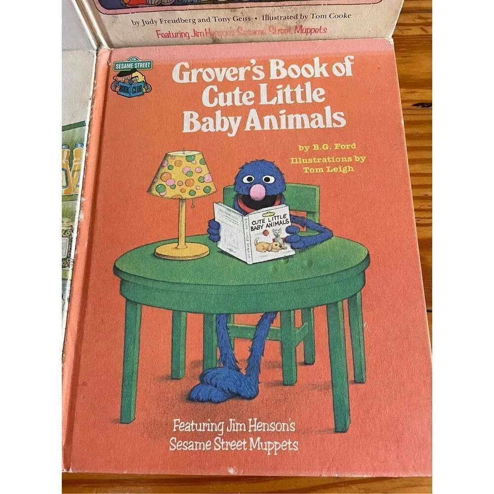 1980 Sesame Street Books